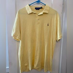 Polo by Ralph Lauren Men's Classic Fit Polo Shirt - Soft Yellow